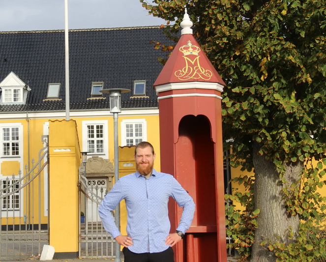 Prie žygio prisijungė ir Danijos karinių pajėgų atstovas, ilgų nuotolių triatlonininkas Armandas Rokas. L. JOCIAUS nuotr.