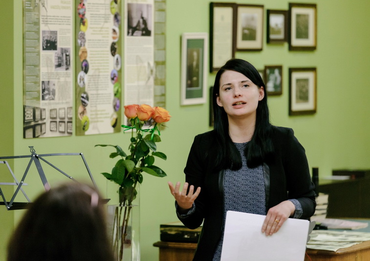 Lietuvos gyventojų genocido ir rezistencijos tyrimo centro Istorinių tyrimų programų skyriaus vyriausioji istorikė Monika Kareniauskaitė. PANEVĖŽIO KRAŠTOTYROS MUZIEJAUS nuotr.