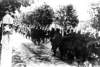 Antrojo pasaulinio karo chaosas Lietuvoje vienodai palietė ir pasauliečius, ir dvasininkiją. Sparčiai artėjant frontui, visi turėjo priimti lemiamus sprendimus – pasitraukti ar savo lemtį sutikti gimtajame krašte.