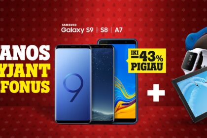 „Tele2“ klientams Kalėdos jau prasidėjo – operatorius skelbia įspūdingas nuolaidas telefonams.