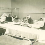 Mūšiuose už Lietuvos laisvę sužeisti kariai gydosi Kauno karo ligoninėje. PB ARCHYVO nuotr.