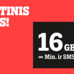 Mobiliojo ryšio bendrovė „Tele2“ paruošė išskirtinį pasiūlymą savo naujiems ir esamiems klientams – mokėjimo planą su neribotais pokalbiais ir SMS bei 16 GB interneto duomenų už itin patrauklią kainą. Pasiūlymu pasinaudoti galima internetinėje svetainėje www.tele2.lt arba bet kuriame „Tele2“ salone.