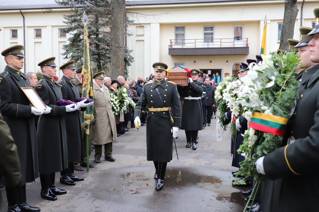 2019-ųjų gruodį Jonas Čeponis-Vaidevutis buvo išlydėtas Amžinybėn. I. STULGAITĖS-KRIUKIENĖS nuotr.