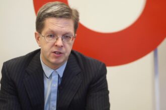 Gintaro Sarafinas prognozuoja jau kitąmet prasidėsiantį chaosą švietimo įstaigose. ALFA.LT nuotr.