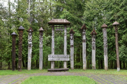 Bene arčiausiai Panevėžio miesto ribos buvusi egzekucijų vieta – Staniūnų, arba Kaizerlingo miškas. P. ŽIDONIO nuotr.