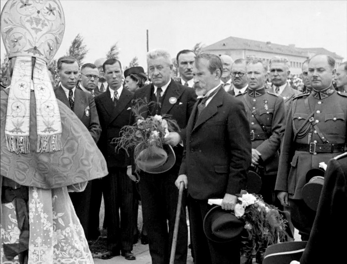 Kadrai iš kino žurnalo „Mūsų Lietuva“, 1937-ieji. LCVA KINO DOKUMENTŲ SKYRIAUS nuotr.