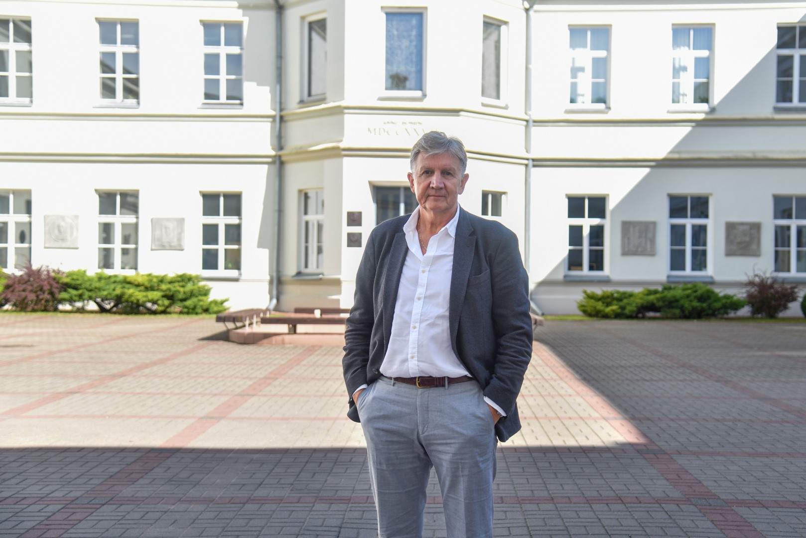 Panevėžyje gimęs ir augęs legendinis krepšininkas Vitoldas Masalskis ir dabar gyvena krepšinio ritmu. P. ŽIDONIO nuotr.