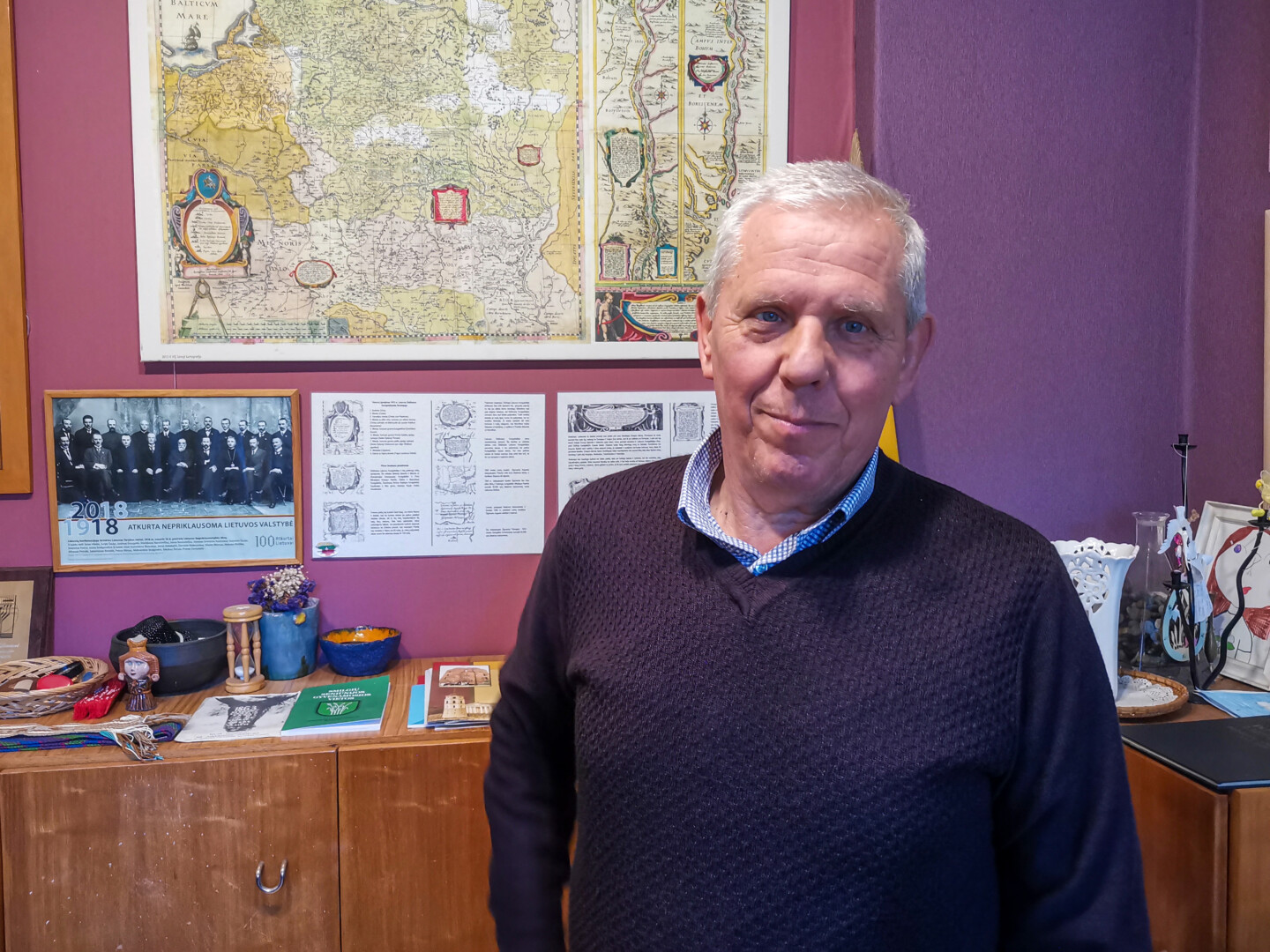 Kęstutis Virgilijus Henrikas Vaičiūnas prisipažįsta 9-ojo dešimtmečio pabaigos įvykių svarbą su bendražygiais įsisąmoninęs tik su laiku. O anuomet atrodydavo, kad viskas vyksta tarsi savaime. P. ŽIDONIO nuotr.