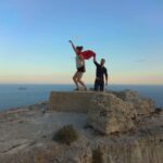 Kai Lietuvoje nosis kandžioja šaltukas, panevėžiečiai Greta ir Karolis Vitoniai mėgaujasi šiluma nedidukėje Maltos saloje.