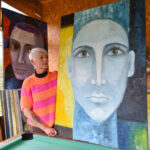 Panevėžio rajone, vaizdinguose Ėriškiuose gyvenanti menininkė Renata Laučkienė daugeliui pažįstama kaip angelų tapytoja.