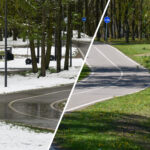 Pavasario pokštai juoko nebekelia. Prieš trejus metus tuo pačiu metu panevėžiečiai braidė po sniegą, o šįmet meldžia kritulių.