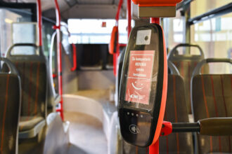 Liko vos pora savaičių ir panevėžiečiai miesto maršrutiniuose autobusuose žymės elektroninius bilietus.