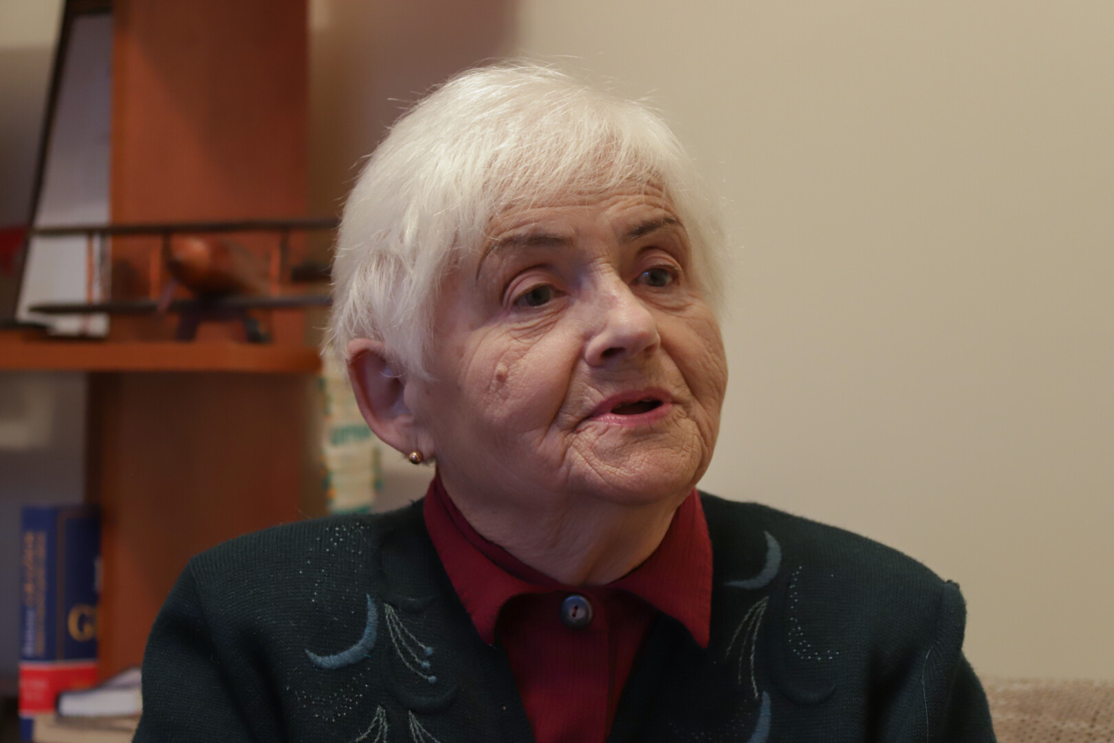 Regina Algė Gudavičiūtė vasarą atšventė devyniasdešimtmetį, tačiau energijos, pozityvumo ir meilės gyvenimui šiai kūrybingai panevėžietei galima tik baltai pavydėti. I. STULGAITĖS-KRIUKIENĖS nuotr.