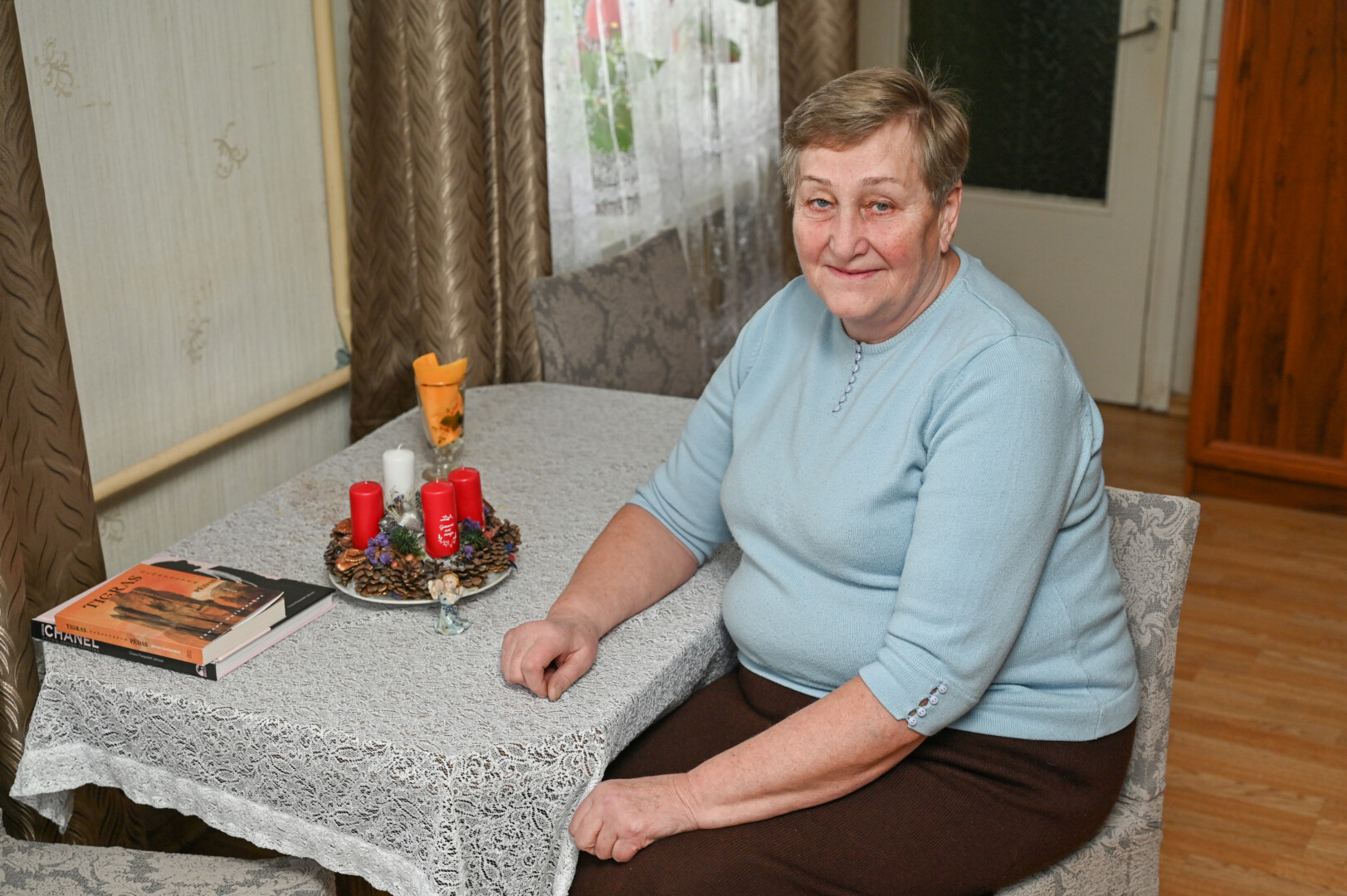 Birutė Jasnauskienė džiaugiasi gyvenanti prasmingą gyvenimą. G. KARTANO nuotr.