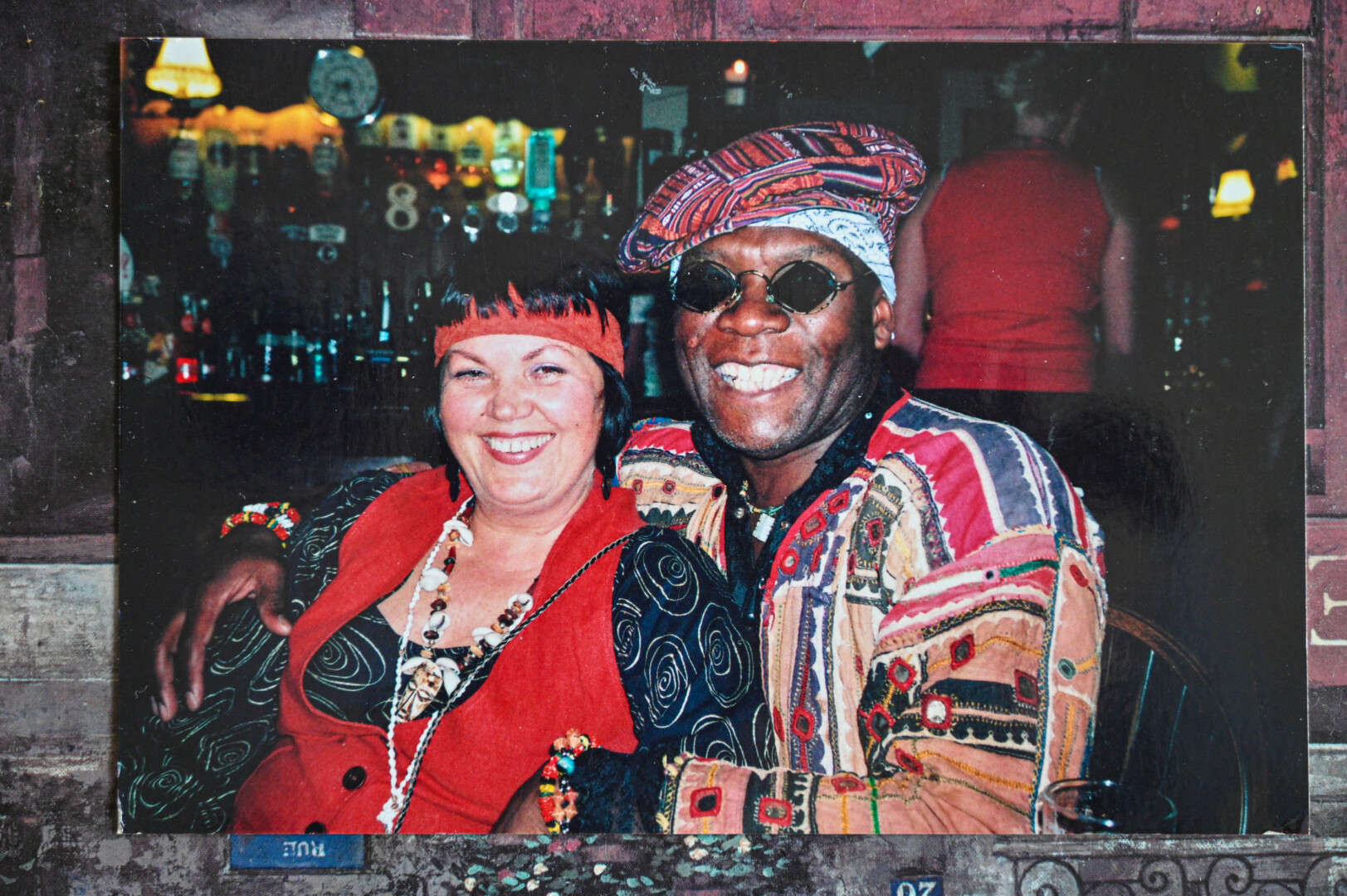 Audronė Aškelavičienė su mylimuoju Klifu. Asmeninio archyvo nuotr.