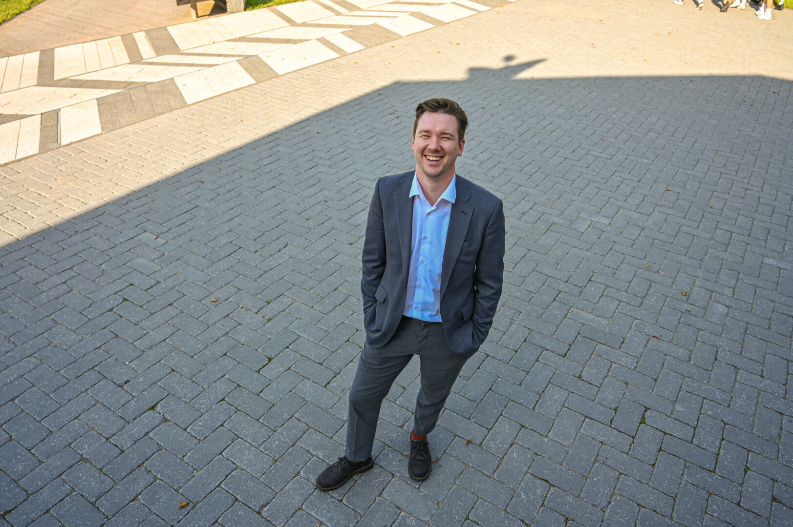 Talentingasis pianistas savo miesto nepamiršta, juk čia gimė jam visus kelius atvėrusi meilė muzikai. P. ŽIDONIO nuotr.