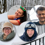 Kol vieni skaičiuoja dienas iki pavasario ir įtemptai laukia atšilimo, kiti tiesiog mėgaujasi šaltais orais ir sniegu.