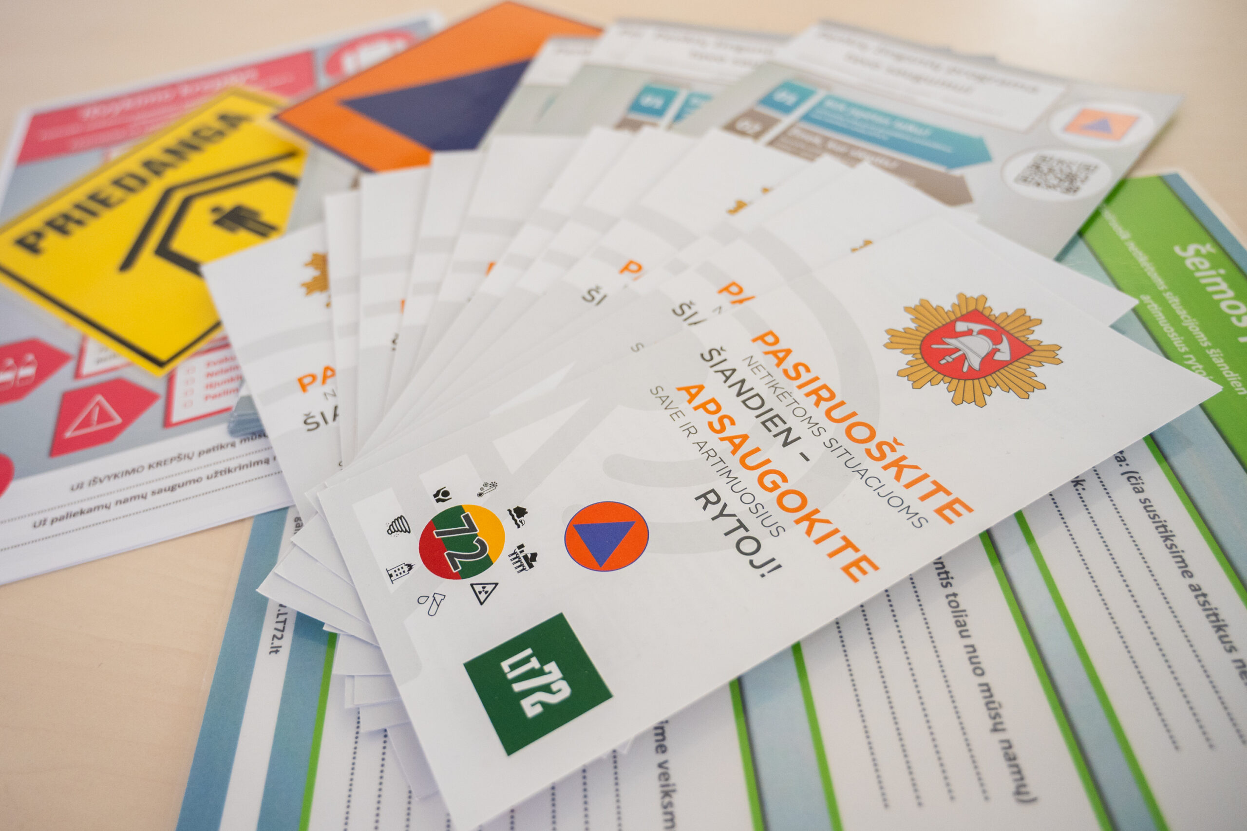 Pernai Lietuvos Raudonojo Kryžiaus atliktas reprezentatyvus nuomonės tyrimas atskleidė, kad vos 3 iš 10 gyventojų jaučiasi pasirengę krizei ar ekstremaliajai situacijai. P. ŽIDONIO nuotr.